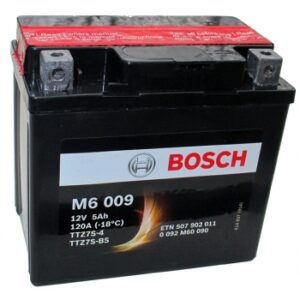 Battery BOSCH AGM 12V 5Ah 120 A(EN) 113x70x105