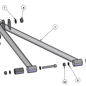 LOWE FRONT LEFT SUSP. WISHBONE