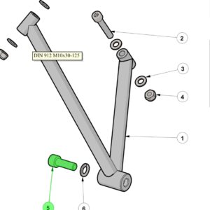 Polt. Engine side support.