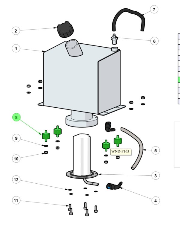 Fuel Tank Slientblock