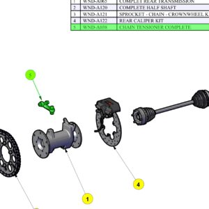 CHAIN TENSIONER COMPLETE