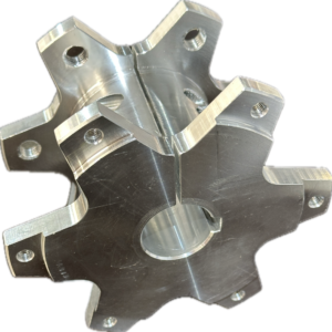 HUB REAR SPROCKET AND BRAKE DISC